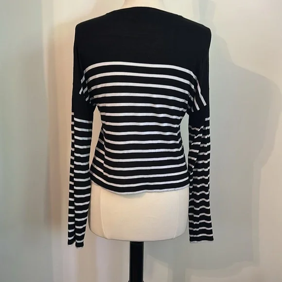 La Ligne x 2 Bundle Striped Long Sleeve T Shirts S / M - Picture 10 of 14